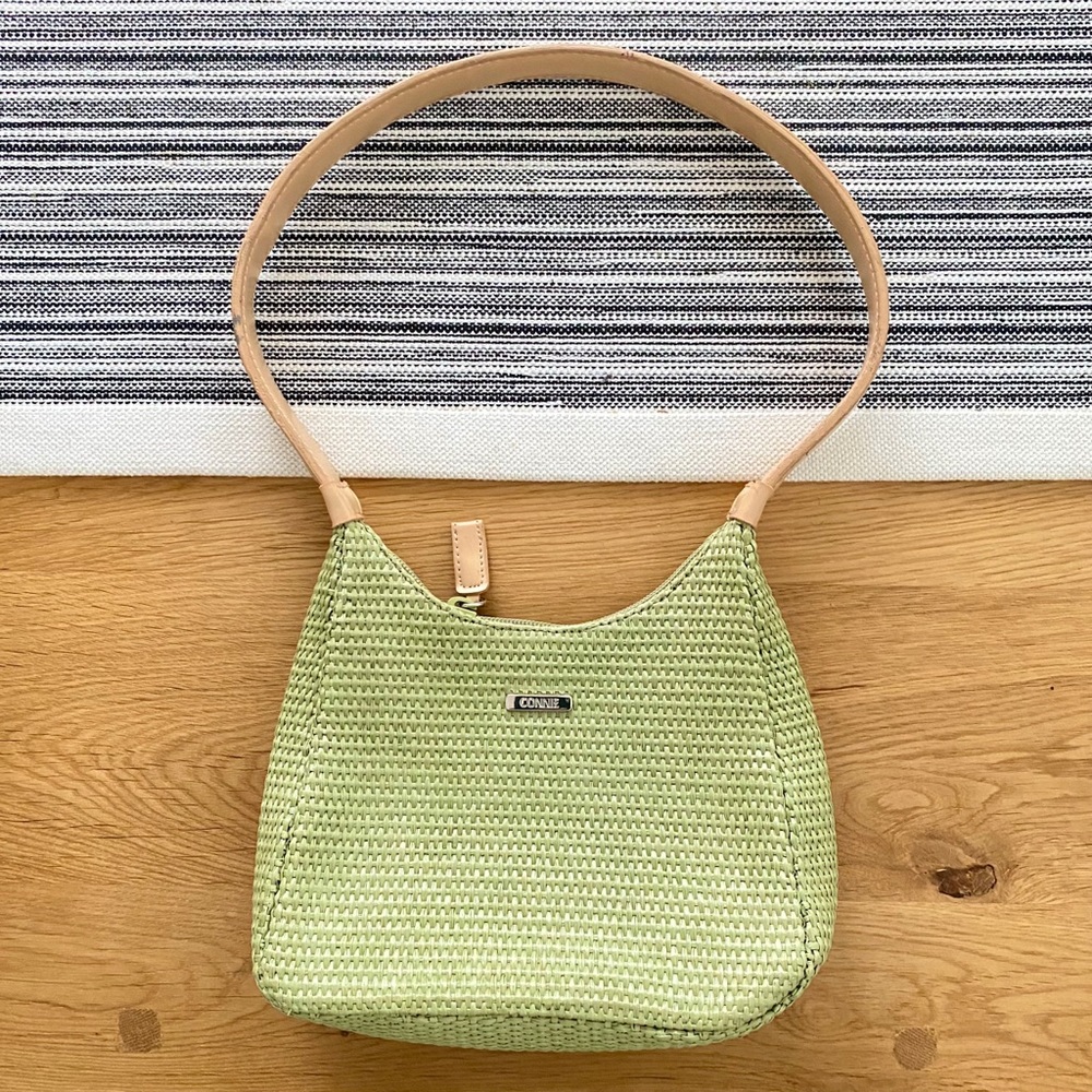 Connie green casual purse